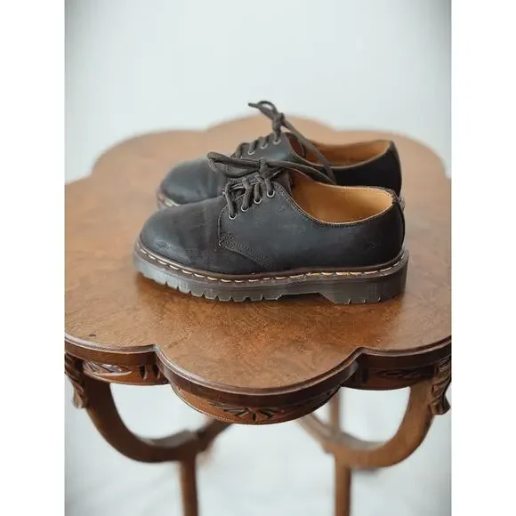 Dr. Martens MIE England Oxford Unisex Brown Shoes US Womens 5 US Mens 4 #0055 - Picture 2 of 9